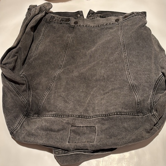 Levi's Men's Charcoal Denim Jean Jacket S vintage - Picture 11 of 13